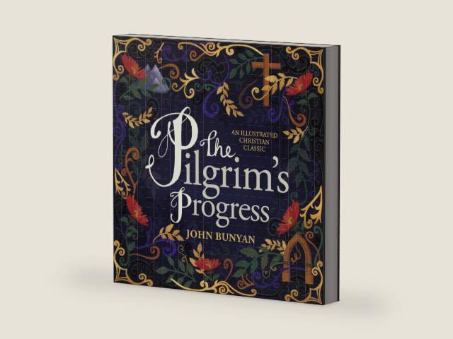 The Pilgrim's Progress: An Illustrated Christian Classic by John Bunyan | barcode:9781400216512 | source:'9781400216512-right-three-quarter.jpg