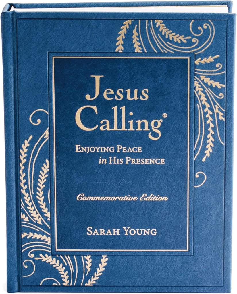 Jesus Calling, Commemorative Edition: Enjoying Peace in His Presence (A 365-Day Devotional, Includes 12 Bonus Devotions and 12 Letters from the Author) by Sarah Young | barcode:9781400250813 | source:'9781400250813.jpg
