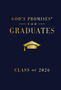 God's Promises for Graduates: Class of 2026 - Navy NKJV: New King James Version (The Perfect Christian Graduation Gift to Celebrate Your Grad) by Jack Countryman | barcode:9781400255344 | source:'9781400255344.jpg