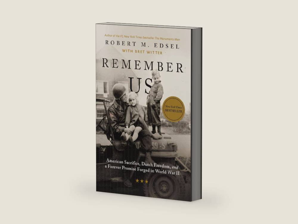 Remember Us: American Sacrifice, Dutch Freedom, and A Forever Promise Forged in World War II by Robert M. Edsel | barcode:9781400337811 | source:'9781400337811-right-three-quarter.jpg