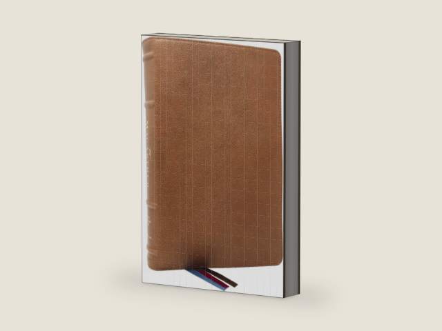 LSB, MacArthur Study Bible, Brown Premium Goatskin Leather, Comfort Print: Unleashing God's Truth One Verse at a Time (Holy Bible, Legacy Standard Bible) by John F. MacArthur | barcode:9781400339778 | source:'9781400339778-right-three-quarter.jpg