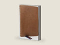LSB, MacArthur Study Bible, Brown Premium Goatskin Leather, Comfort Print: Unleashing God's Truth One Verse at a Time (Holy Bible, Legacy Standard Bible) by John F. MacArthur | barcode:9781400339778 | source:'9781400339778-right-three-quarter.jpg