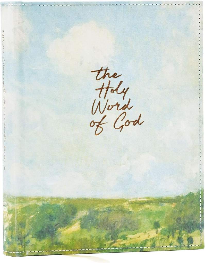 NKJV, Journal the Word Bible: Reflect, Journal or Create Art Next to Your Favorite Verses (Cloth over board, Red Letter, Comfort Print) by Thomas Nelson | barcode:9781400352326 | source:'9781400352326.jpg