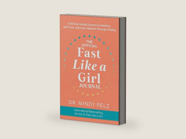 The Official Fast Like a Girl Journal: A 60-Day Guided Journey to Healing, Self-Trust, and Inner Wisdom Through Fasting by Dr. Mindy Pelz | barcode:9781401977870 | source:'9781401977870-right-three-quarter.jpg