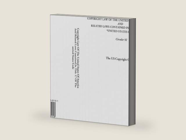Copyright Law of the United States of America and Related Laws Contained in Title 17 of the *United States Code* by The US Copyright Office | barcode:9781404301153 | source:'9781404301153-right-three-quarter.jpg
