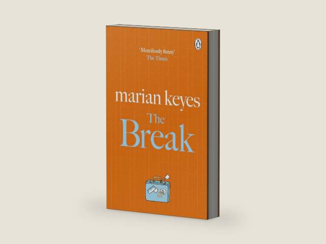 The Break: The hilarious No.1 Sunday Times bestseller from the author of My Favourite Mistake by Marian Keyes | barcode:9781405918770 | source:'9781405918770-right-three-quarter.jpg