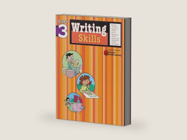 Writing Skills Harcourt Learning Grade 3 by Flash Kids Editors | barcode:9781411404816 | source:'9781411404816-right-three-quarter.jpg
