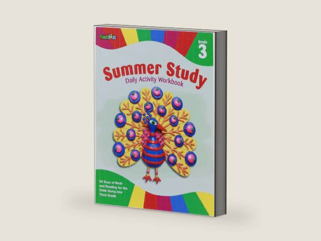 Summer Study Daily Activity Workbook: Grade 3 (Flash Kids Summer Study by Flash Kids Editors | barcode:9781411465367 | source:'9781411465367-right-three-quarter.jpg