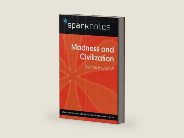 Madness and Civilization (SparkNotes Philosophy Guide) by SparkNotes | barcode:9781411473331 | source:'9781411473331-right-three-quarter.jpg