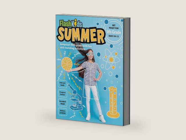 Flash Kids Summer: 5th Grade (Summer Study) by Flash Kids Editors | barcode:9781411480681 | source:'9781411480681-right-three-quarter.jpg