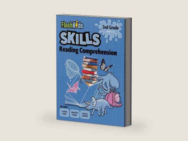 Reading Comprehension: Grade 2 (Flash Skills) by Flash Kids Editors | barcode:9781411480759 | source:'9781411480759-right-three-quarter.jpg