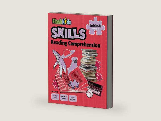 Reading Comprehension: Grade 3 (Flash Skills) by Flash Kids Editors | barcode:9781411480766 | source:'9781411480766-right-three-quarter.jpg