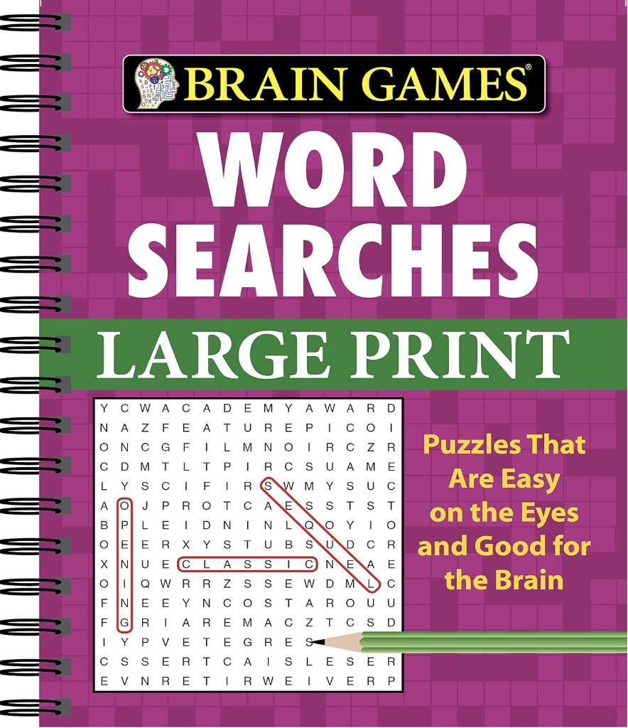 Brain Games - Word Searches - Large Print (Purple) by Publications International Ltd | barcode:9781412777629 | source:'9781412777629.jpg