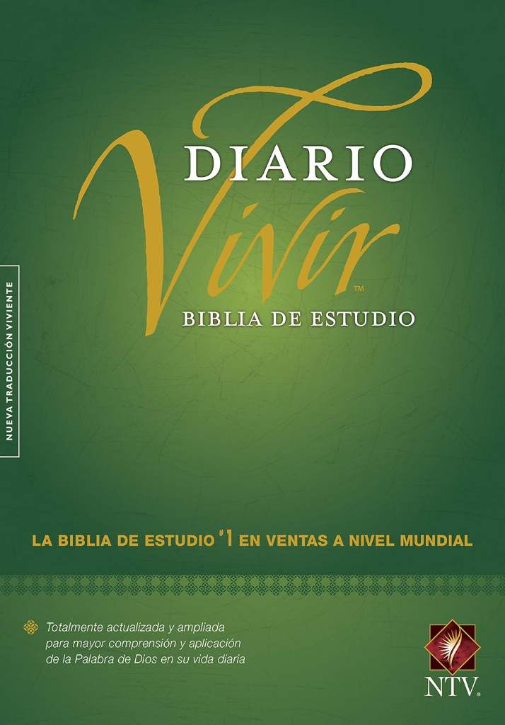 Biblia de estudio del diario vivir NTV (Tapa dura, Verde, Letra Roja) (Spanish Edition) by Nueva Traducción Viviente | barcode:9781414314785 | source:'9781414314785.jpg