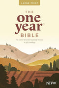 NIV The One Year Bible Premium Slimline/Large Print-Softcover by Tyndale | barcode:9781414359854 | source:'9781414359854.jpg