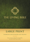 The Living Bible Large Print Edition (Hardcover, Green) by Tyndale | barcode:9781414378572 | source:'9781414378572.jpg