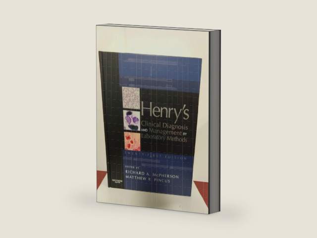 Henry's Clinical Diagnosis and Management by Laboratory Methods by Richard A. McPherson | barcode:9781416002871 | source:'9781416002871-right-three-quarter.jpg