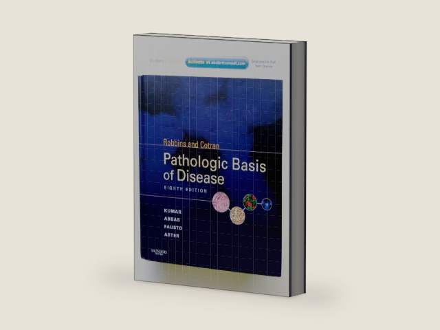 Robbins & Cotran Pathologic Basis of Disease: With STUDENT CONSULT Online Access (Robbins Pathology) by Vinay Kumar | barcode:9781416031215 | source:'9781416031215-right-three-quarter.jpg