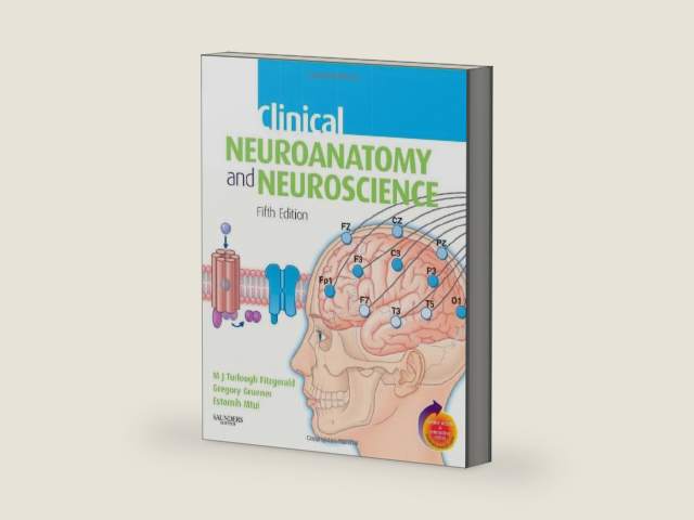 Clinical Neuroanatomy and Neuroscience: With STUDENT CONSULT Online Access (Fitzgerald, Clincal Neuroanatomy and Neuroscience) by M. J. T. FitzGerald MD PhD DSC MRIA | barcode:9781416034452 | source:'9781416034452-right-three-quarter.jpg