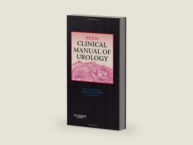 Penn Clinical Manual of Urology: Expert Consult - Online and Print by Philip M Hanno MD MPH | barcode:9781416038481 | source:'9781416038481-right-three-quarter.jpg