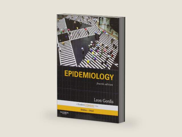 Epidemiology, 4th Edition by Leon Gordis | barcode:9781416040026 | source:'9781416040026-right-three-quarter.jpg
