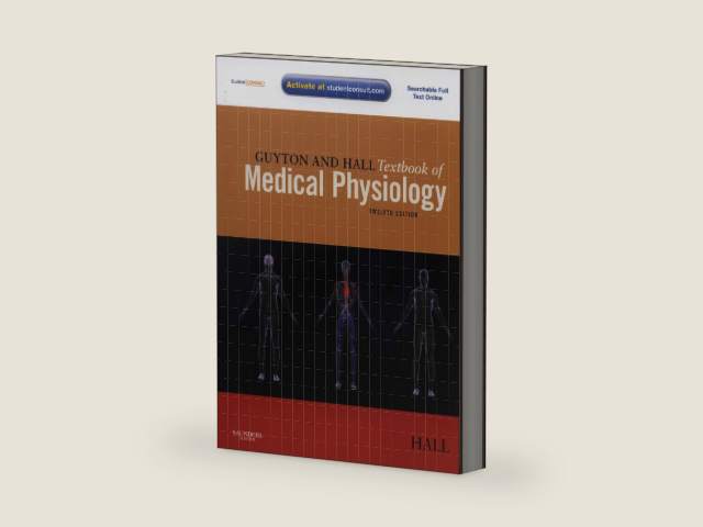 Guyton and Hall Textbook of Medical Physiology, 12e by John E. Hall | barcode:9781416045748 | source:'9781416045748-right-three-quarter.jpg