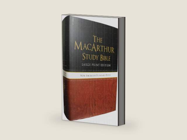 NASB MacArthur Study Bible by Thomas Nelson | barcode:9781418542269 | source:'9781418542269-right-three-quarter.jpg