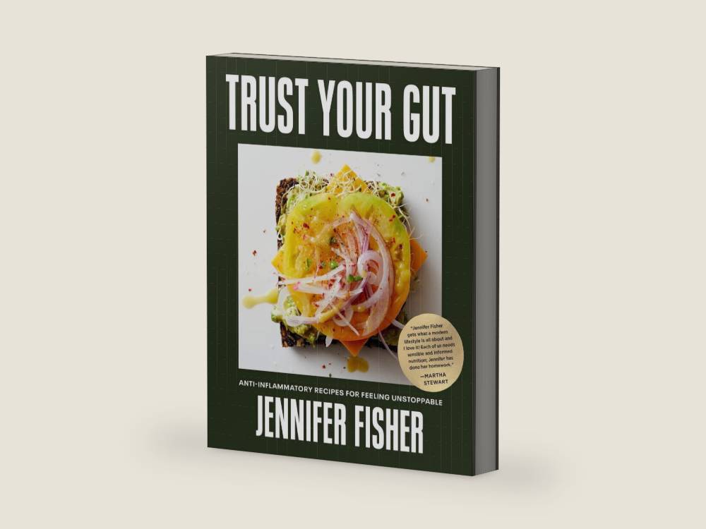 Trust Your Gut: Anti-Inflammatory Recipes for Feeling Unstoppable by Jennifer Fisher | barcode:9781419778148 | source:'9781419778148-right-three-quarter.jpg