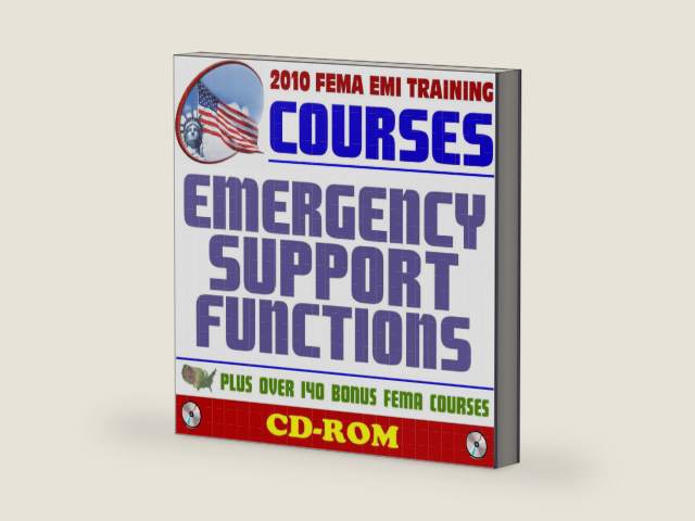 2010 FEMA Emergency Management Institute EMI Training Courses: Emergency Support Functions (ESFs) of the National Response Framework (CD-ROM) by FEMA | barcode:9781422052198 | source:'9781422052198-right-three-quarter.jpg