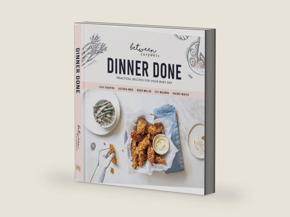 Dinner Done by Between Carpools by Leah Schapira | barcode:9781422627389 | source:'9781422627389-right-three-quarter.jpg