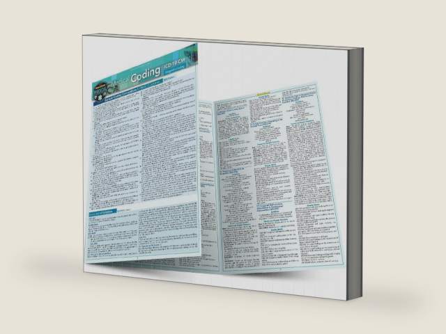 Medical Coding ICD-10-CM: a QuickStudy Laminated Reference Guide by Shelley C Safian | barcode:9781423236542 | source:'9781423236542-right-three-quarter.jpg