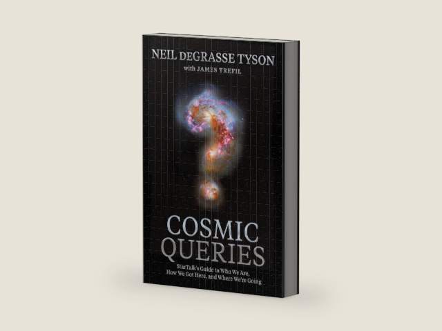 Cosmic Queries: StarTalk's Guide to Who We Are, How We Got Here, and Where We're Going by Neil Tyson | barcode:9781426221781 | source:'9781426221781-right-three-quarter.jpg