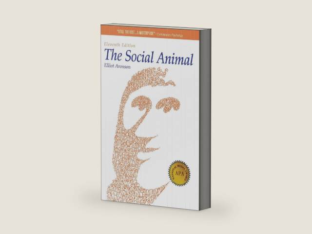 The Social Animal by Elliot Aronson | barcode:9781429233415 | source:'9781429233415-right-three-quarter.jpg