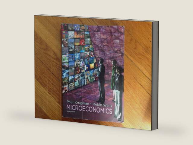 Microeconomics (Third Edition) by Paul Krugman | barcode:9781429283427 | source:'9781429283427-right-three-quarter.jpg