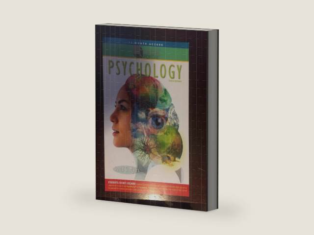 Psychology by David G. Myers | barcode:9781429299909 | source:'9781429299909-right-three-quarter.jpg