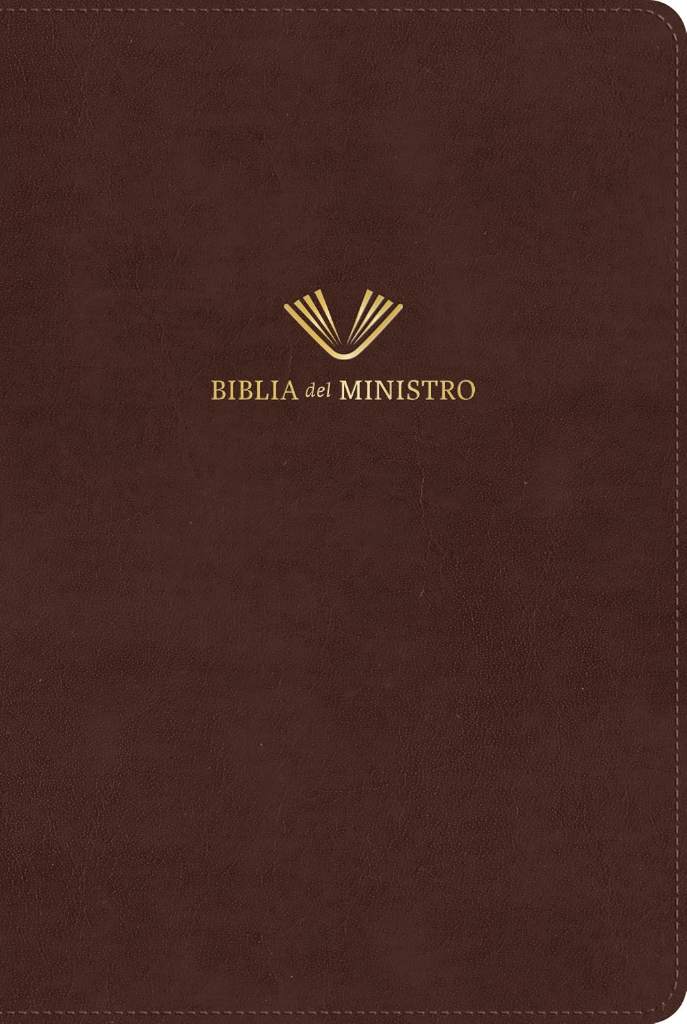 RVR 1960 Biblia del ministro, edición ampliada, caoba piel fabricada/ RVR 1960 Minister's Bible Amplified Edition, Mahogany Bonded Leather (Spanish Edition) by B&H Español Editorial Staff | barcode:9781430082002 | source:'9781430082002.jpg