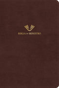 RVR 1960 Biblia del ministro, edición ampliada, caoba piel fabricada/ RVR 1960 Minister's Bible Amplified Edition, Mahogany Bonded Leather (Spanish Edition) by B&H Español Editorial Staff | barcode:9781430082002 | source:'9781430082002.jpg