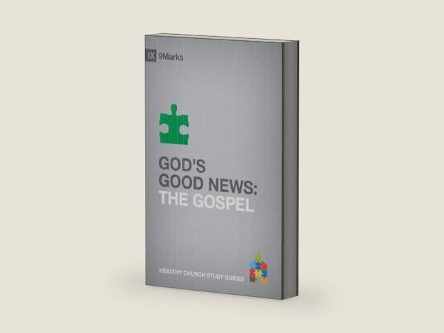 God's Good News: The Gospel (9Marks Healthy Church Study Guides) by Bobby Jamieson | barcode:9781433525360 | source:'9781433525360-right-three-quarter.jpg