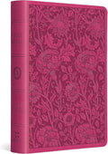 ESV Large Print Compact Bible (TruTone, Berry, Floral Design) by ESV Bibles | barcode:9781433545771 | source:'9781433545771.jpg