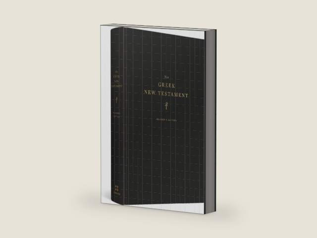 The Greek New Testament, Produced at Tyndale House, Cambridge, Reader's Edition by ESV Bibles | barcode:9781433564154 | source:'9781433564154-right-three-quarter.jpg