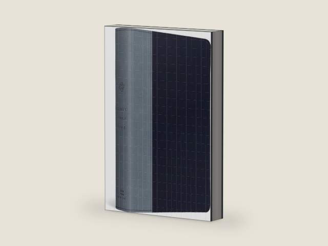ESV Student Study Bible (TruTone, Navy/Slate, Timeless Design) by ESV Bibles | barcode:9781433566981 | source:'9781433566981-right-three-quarter.jpg
