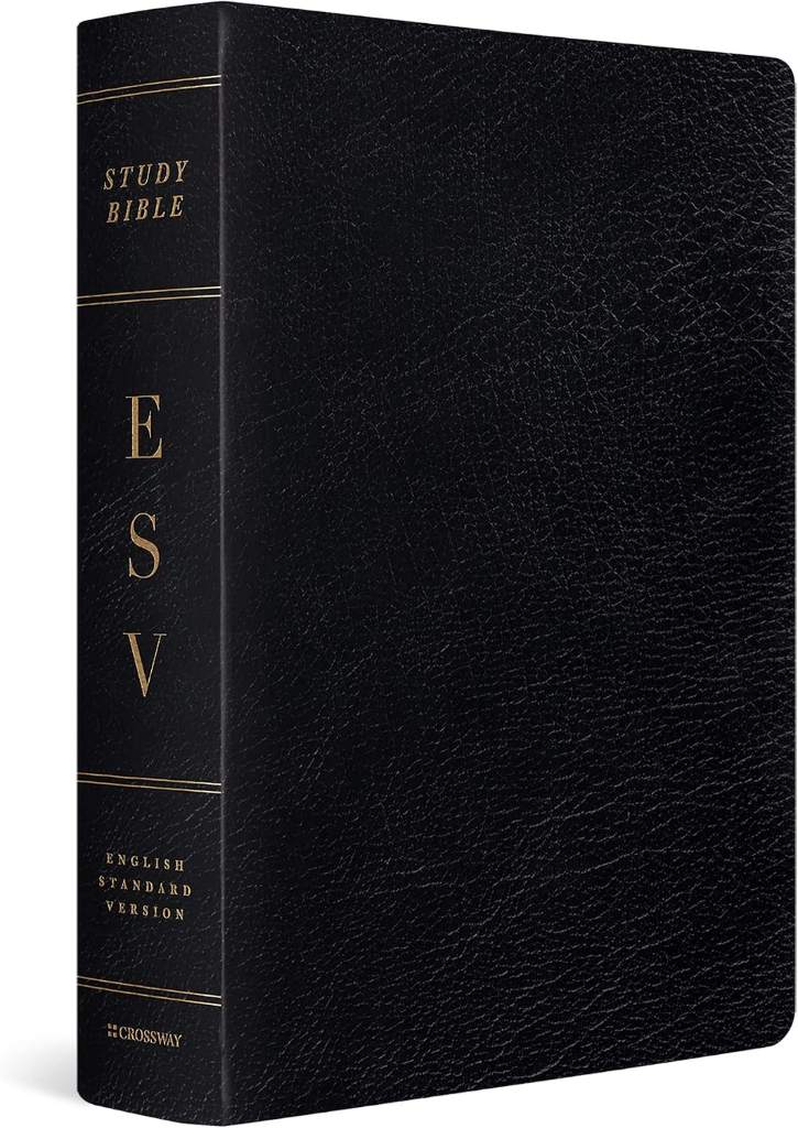 ESV Study Bible, Large Print (Black, Indexed) by ESV Bibles | barcode:9781433567025 | source:'9781433567025.jpg