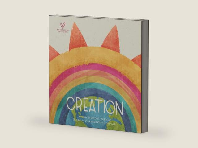 Creation (Big Theology for Little Hearts) by Devon Provencher | barcode:9781433578854 | source:'9781433578854-right-three-quarter.jpg