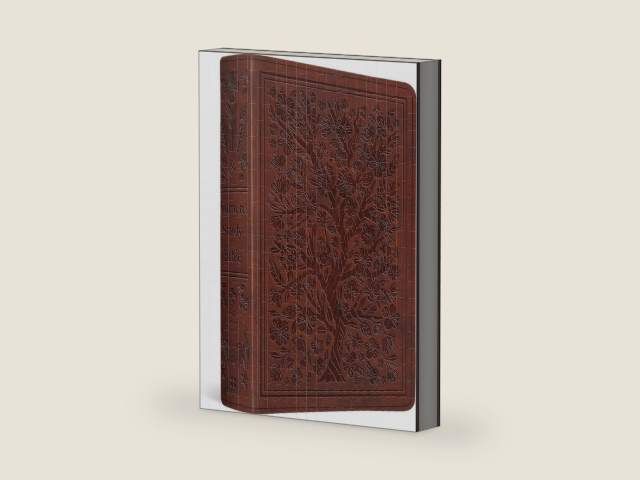 ESV Women's Study Bible (TruTone, Chestnut, Almond Tree Design): Holy Bible, English Standard Version by ESV Bibles | barcode:9781433587085 | source:'9781433587085-right-three-quarter.jpg