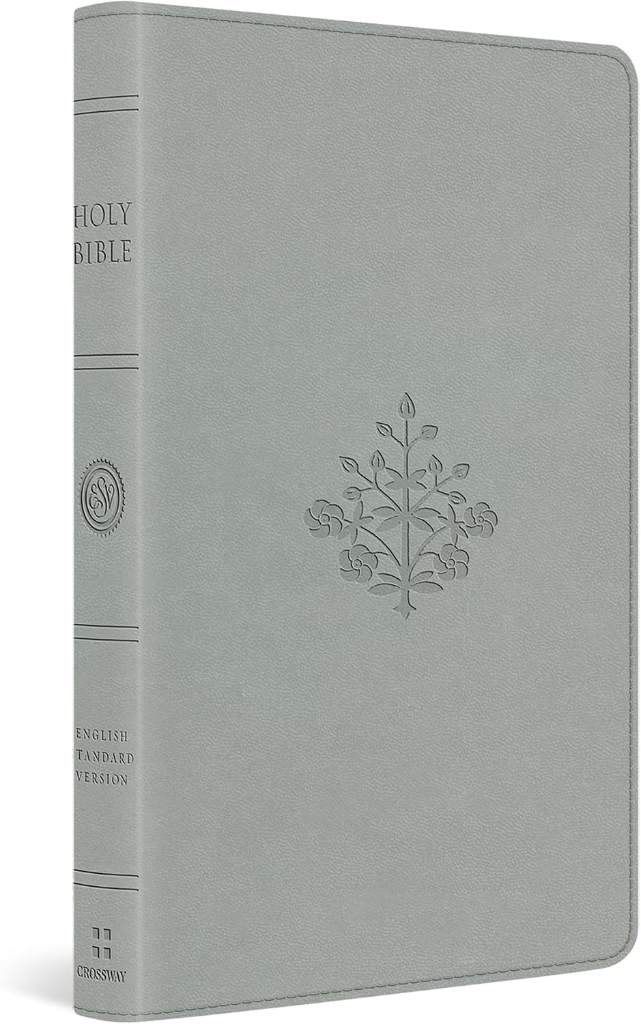 ESV Large Print Value Thinline Bible (TruTone, River Stone, Branch Design): Holy Bible, English Standard Version by ESV Bibles | barcode:9781433591938 | source:'9781433591938.jpg