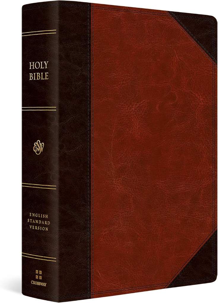 ESV Super Giant Print Bible (TruTone, Brown/Cordovan, Portfolio Design): Holy Bible, English Standard Version by ESV Bibles | barcode:9781433591983 | source:'9781433591983.jpg