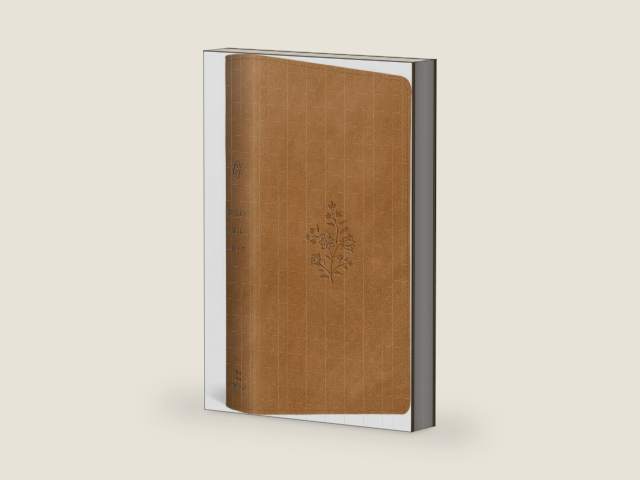 ESV Student Study Bible (TruTone, Nubuck Caramel, Wildflower Design): Holy Bible, English Standard Version by ESV Bibles | barcode:9781433598258 | source:'9781433598258-right-three-quarter.jpg