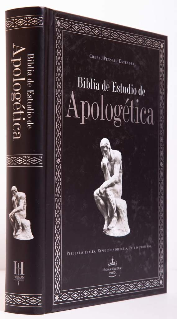 Biblia RVR 1960 de estudio de Apologética, negro, tapa dura | RVR 1960 Apologetics Study Bible, Black, Hardcover (Spanish Edition) by B&H Español Editorial Staff | barcode:9781433600203 | source:'9781433600203.jpg
