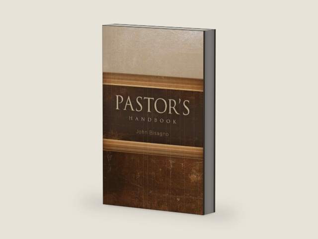 Pastor's Handbook by John R. Bisagno | barcode:9781433671494 | source:'9781433671494-right-three-quarter.jpg