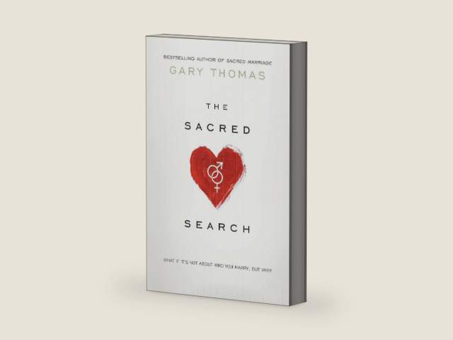 The Sacred Search: What If It's Not about Who You Marry, But Why? by Gary Thomas | barcode:9781434704894 | source:'9781434704894-right-three-quarter.jpg